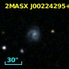 2MASX J00224295+0813525