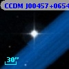 CCDM J00457+0654AB