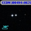 CCDM J00494+0625B