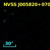 NVSS J005820+070725