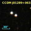 CCDM J01289+0633B