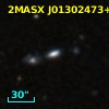 2MASX J01302473+0526005