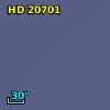 HD  20701