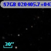 87GB 020405.7+043320