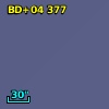 BD+04   377