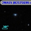 2MASX J02575698+0517002