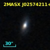 2MASX J02574211+0525562