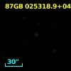 87GB 025318.9+040749