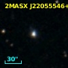2MASX J22055546+0945346