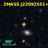 2MASS J22092551+0854158