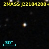 2MASS J22184208+0801165