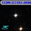 CCDM J22193+0800AB
