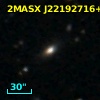2MASX J22192716+0923002