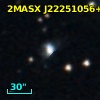 2MASX J22251056+0831005