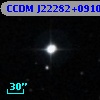 CCDM J22282+0910B