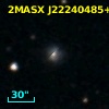 2MASX J22240485+0948276