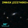 2MASX J22274003+0952551