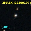2MASX J22300197+0850015