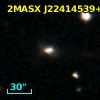2MASX J22414539+0802359