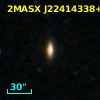 2MASX J22414338+0845249