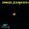 2MASX J22484355+0902198