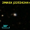 2MASX J22524244+0833252