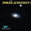 2MASX J23033627+1023141