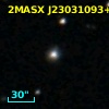 2MASX J23031093+1032221
