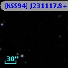 [KSS94] J231117.8+100816 14