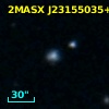 2MASX J23155035+0857009