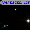NVSS J232222+105757