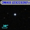 2MASS J23223287+0846548