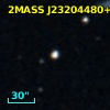 2MASS J23204480+0846421
