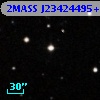 2MASS J23424495+1010465
