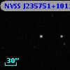 NVSS J235751+101115