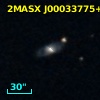 2MASX J00033775+0838069