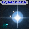 RX J0002.5+0829