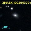 2MASX J00204370+0949123