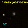 2MASX J00320536+1002111