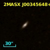 2MASX J00345648+0841333