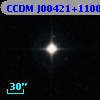 CCDM J00421+1100AB