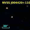 NVSS J004420+110010