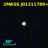 2MASS J01211789+0911041