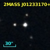 2MASS J01233170+0908293