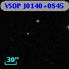 VSOP J0140+0845