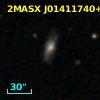 2MASX J01411740+0813057
