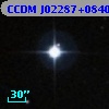 CCDM J02287+0840AB