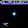 CCDM J02532+0742AB