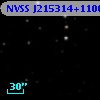 NVSS J215314+110604