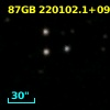 NVSS J220330+100742